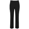 GIVENCHY Black tapered-leg wool trousers