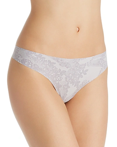 Calvin Klein Invisibles Thong In Delicate Lace