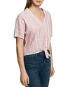 1.STATE STRIPED TIE-FRONT SHIRT,8139003