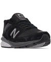 New Balance Black Made In Us 990 V5 Sneakers In Black/silver