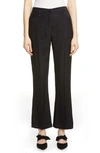 ETRO FLORAL JACQUARD ANKLE PANTS,176415048