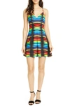 ALICE AND OLIVIA ALVES FIT & FLARE COCKTAIL DRESS,CC905P31502