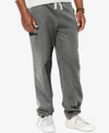 Polo Ralph Lauren Men's Big & Tall Cotton-blend-fleece Pants In Grey