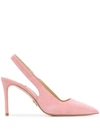 PAUL ANDREW SLINGBACK ANKLE STRAP PUMPS
