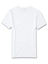Derek Rose Basel Stretch Micro Modal Jersey T-shirt In White