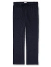 Derek Rose Jersey-knit Lounge Pants, Anthracite In Navy
