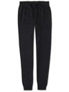 DEREK ROSE DEREK ROSE WOMEN'S CASHMERE TRACK PANTS FINLEY PURE CASHMERE CHARCOAL,1265-FINL001CHA