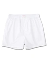 DEREK ROSE DEREK ROSE MEN'S CLASSIC FIT BOXERS SAVOY COTTON WHITE,6000-SAVO001WHI