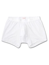 Derek Rose Men's Pima Cotton Hipster Underwear In White