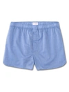Derek Rose Amalfi Cotton Boxer Shorts In Blue