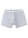 Derek Rose Men's Trunks Ethan Micro Modal Stretch Silver Marl In Silver