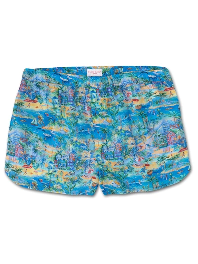 Derek Rose Men's Ledbury Modern Fit Boxers In Multi