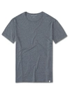 DEREK ROSE DEREK ROSE MEN'S T-SHIRT MARLOWE MICRO MODAL STRETCH CHARCOAL,3048-MARL001CHA