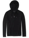 Derek Rose Men's Basel 1 Jersey Zip-front Hoodie In Black