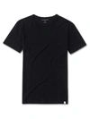 DEREK ROSE DEREK ROSE MEN'S T-SHIRT RILEY PIMA COTTON BLACK,3052-RILE001BLA