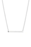 KENDRA SCOTT KELSEY BAR NECKLACE,N1222BSV