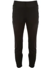 ALEXANDER MCQUEEN LACE-UP DETAIL SKINNY TROUSERS