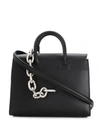 PACO RABANNE TOTE BAG WITH CHAIN DETAIL