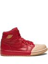 Jordan Air  1 Ret Hi Prem Sneakers In Red
