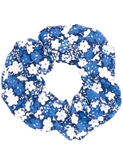 Andamane 花卉印花发束 - 蓝色 In Blue