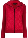 Canada Goose Padded Front Jacket In Red