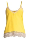 LE SUPERBE Abbot Lace-Trimmed Cami