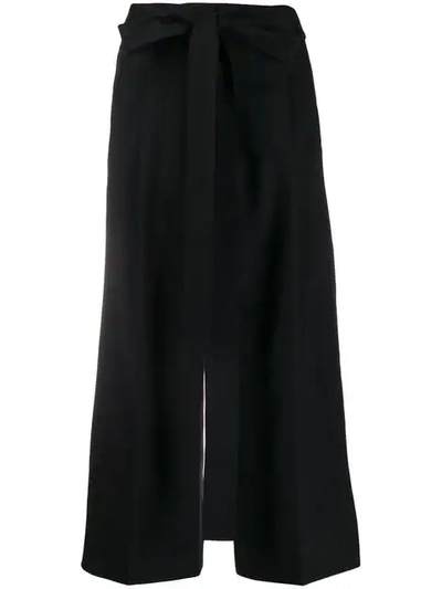 Haider Ackermann Cropped Trousers In Black