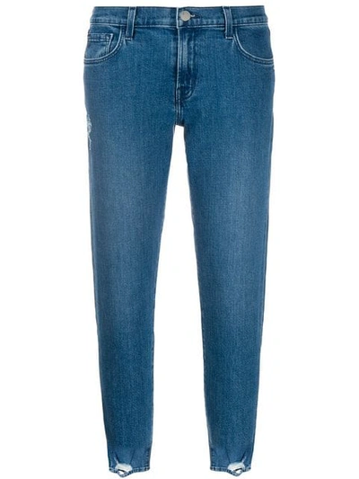 J Brand Skinny Jeans In Blue
