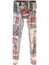 VIVIENNE WESTWOOD VIVIENNE WESTWOOD CARD LEGGINGS - MULTICOLOUR