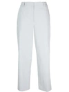 Theory Wide-leg Trousers In Blue