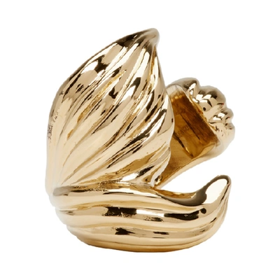 Givenchy Gold Eclipse Ring In 710 Gold