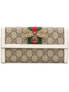 GUCCI GUCCI QUEEN MARGARET GG WALLET - FARFETCH