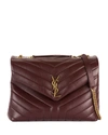 SAINT LAURENT LOULOU MEDIUM CALF FLAP-TOP SHOULDER BAG,PROD147770031