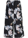 VINCE CROPPED FLORAL TROUSERS