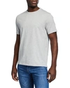 Frame Grey Logo T-shirt In Gray