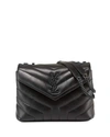 SAINT LAURENT LOULOU SMALL YSL SHOULDER BAG IN QUILTED LEATHER,PROD221570318