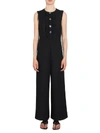 TORY BURCH TORY BURCH BUTTON EMBELLISHED JUMPSUIT