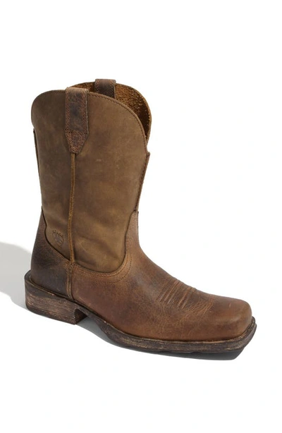 Ariat Rambler Boot In Earth Brown Bomber