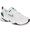 Nike M2k Tekno Sneaker In Platinum Tint/ White/ Teal