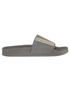 BRUNELLO CUCINELLI STRIPED SLIDERS,10949940