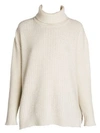 MARNI Virgin Wool & Cashmere Open Weave Turtleneck Sweater