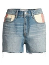 CURRENT ELLIOTT The Aficionado Colourblock Pocket Shorts