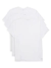 Calvin Klein Men's 3-piece V Neck Tshirt Set In White