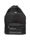 GIVENCHY LOGO BACKPACK,10950366