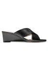 COLE HAAN Adley Grand Leather Wedge Sandals