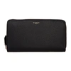 GIVENCHY GIVENCHY BLACK LONG ZIPPED WALLET