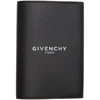 Givenchy Black 'paris' Logo Card Holder In 001-blk