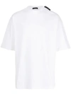 BALENCIAGA BALENCIAGA LOGO拉袢T恤 - 白色