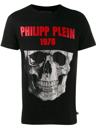 Philipp Plein Ss Skull T-shirt - 黑色 In Black