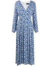 ANDAMANE ANDAMANE AMIRA DRESS - BLUE